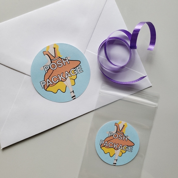 Poshmark Posh Package Thank You Packaging Stickers - Picture 4 of 8